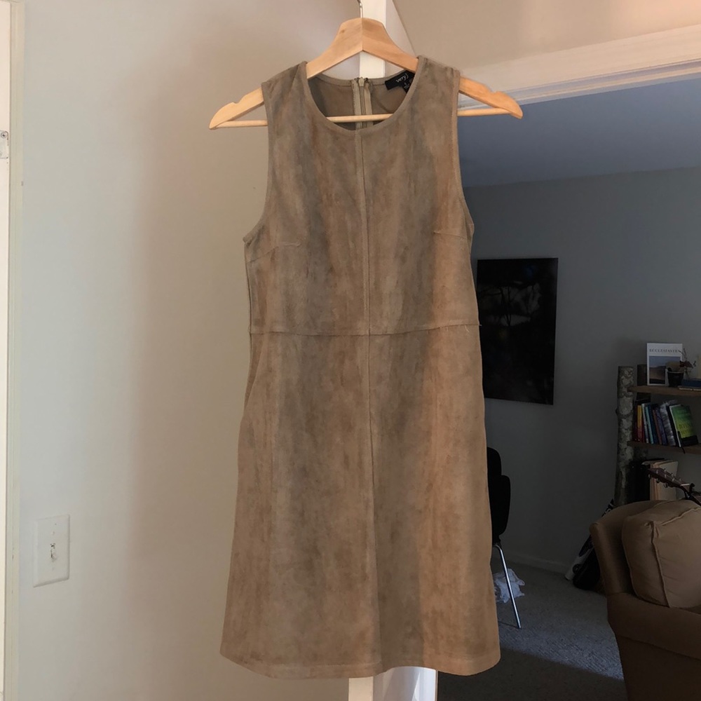 Suede Dress